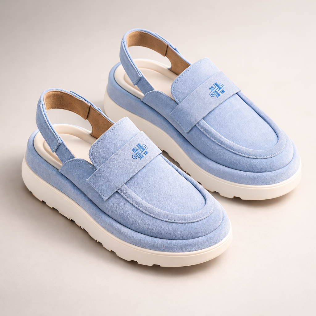 Women’s Cushioned Slip-On Loafers – Ultra-Lightweight Comfort