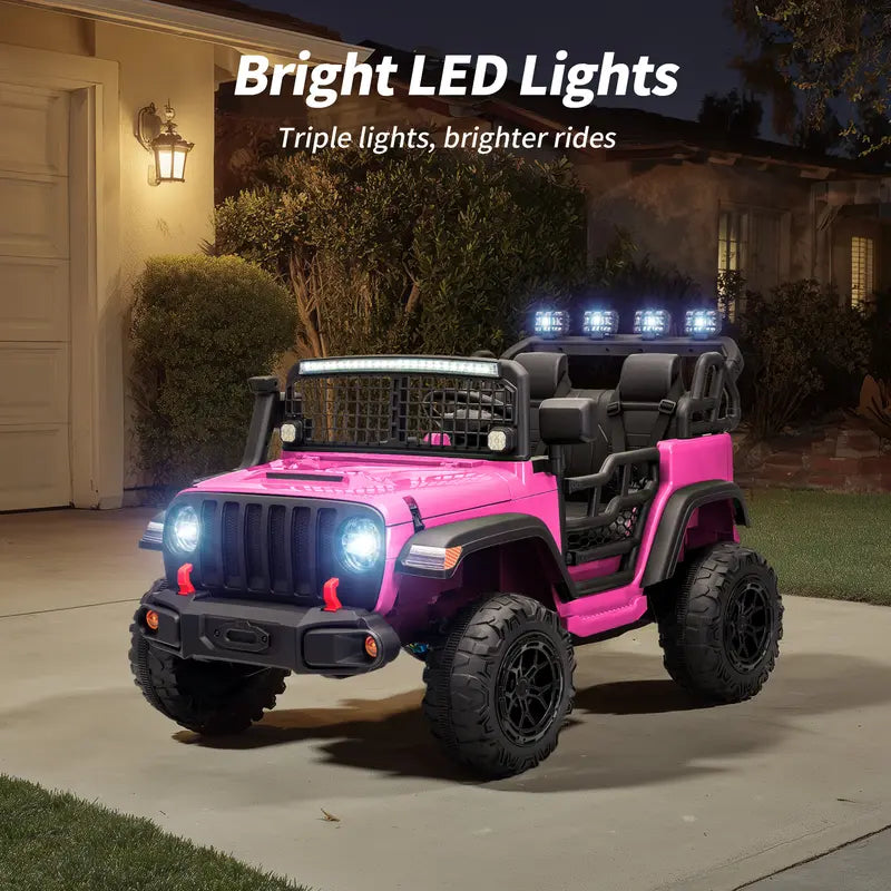 24V Kids Ride-On Truck with Remote Control
