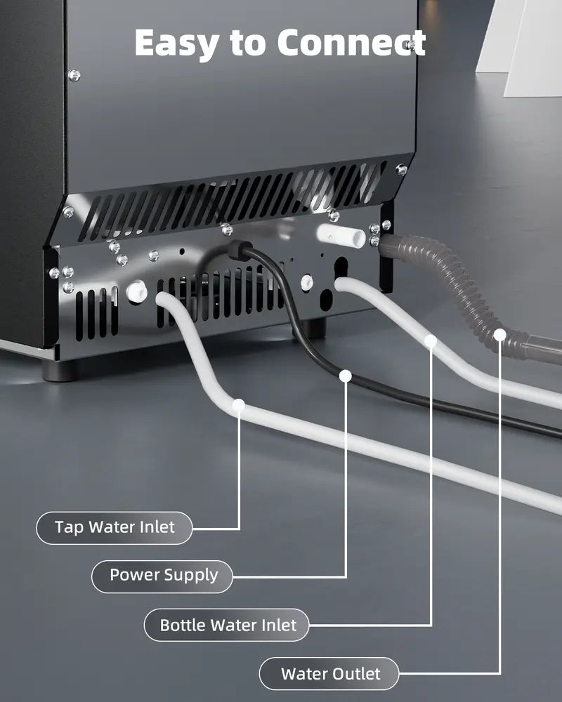 Commercial Ice Maker Machine – 45 kg/Day, Stainless Steel