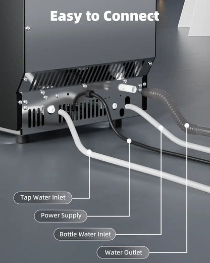 Commercial Ice Maker Machine – 45 kg/Day, Stainless Steel
