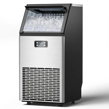 Commercial Ice Maker Machine – 45 kg/Day, Stainless Steel