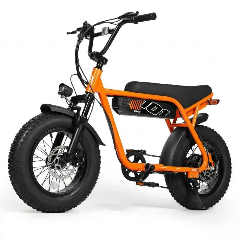 1500W Fat-Tire Electric Bike – All-Terrain, Removable Battery