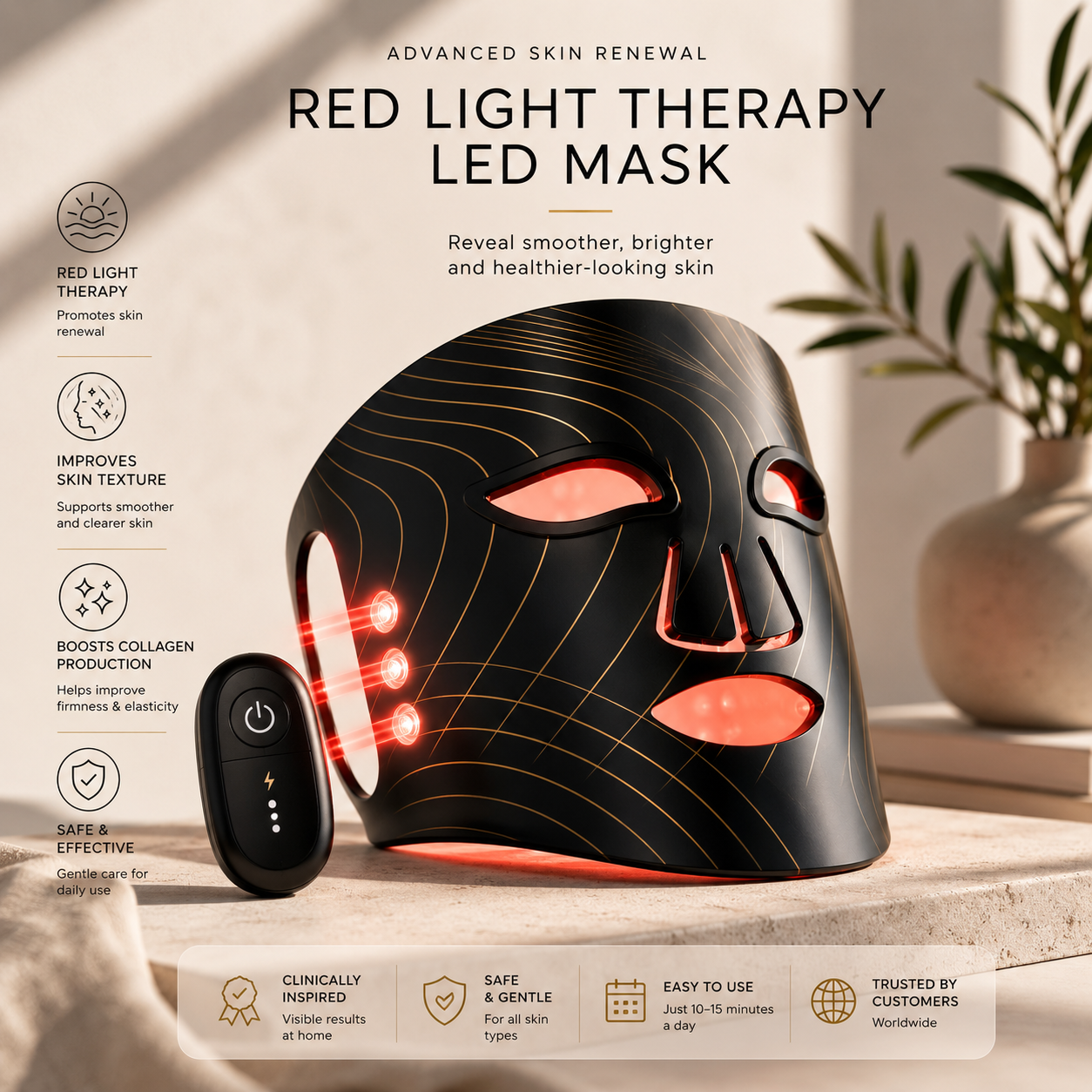 Selora Lumina™ LED Therapy Mask