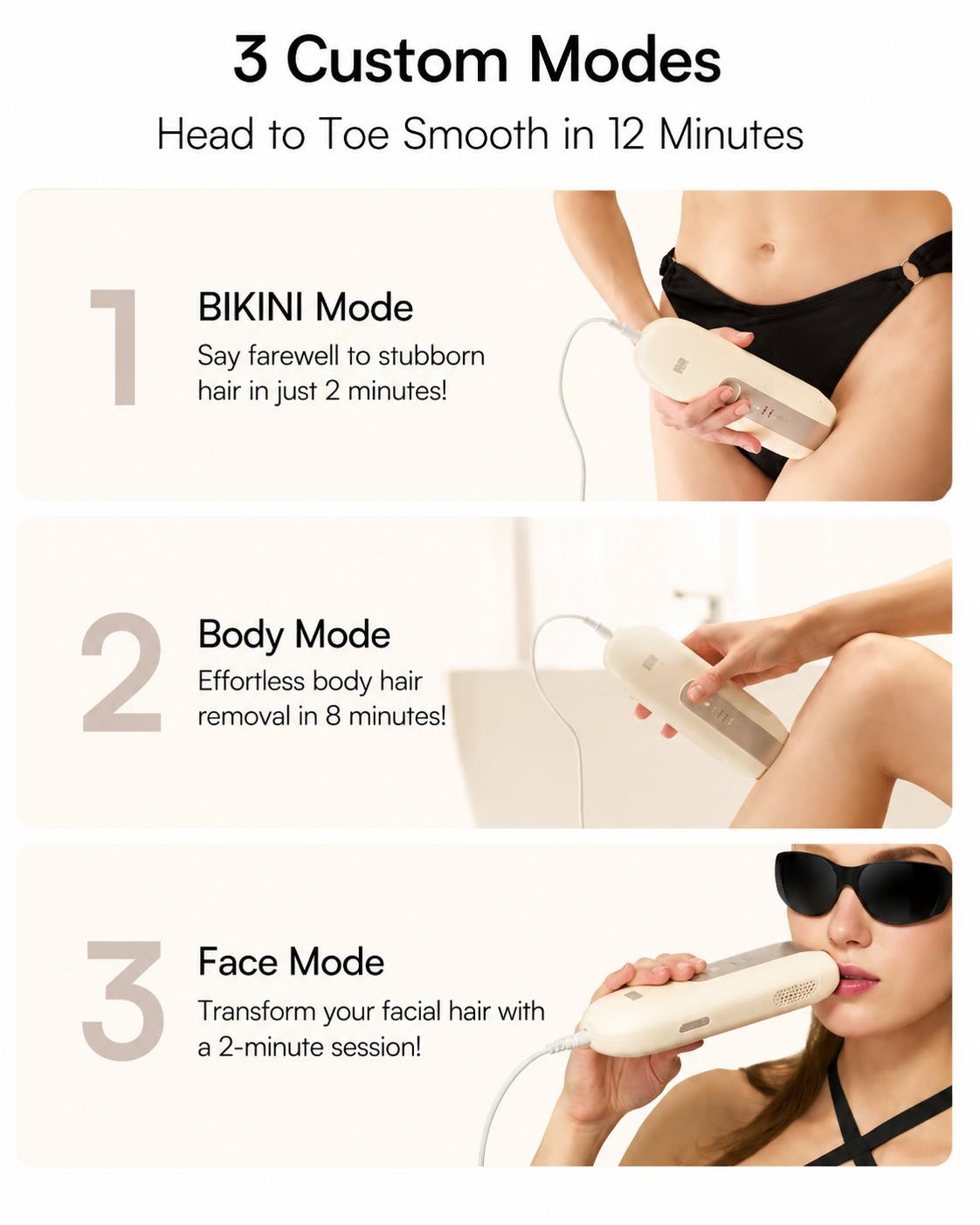 Selora Silk™ IPL Hair Removal Device